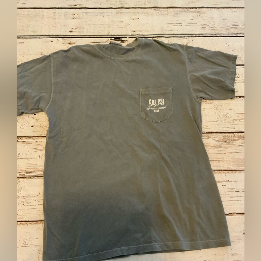 Chi Psi 2015 Brotherhood Retreat Frat T-Shirt Medium‎